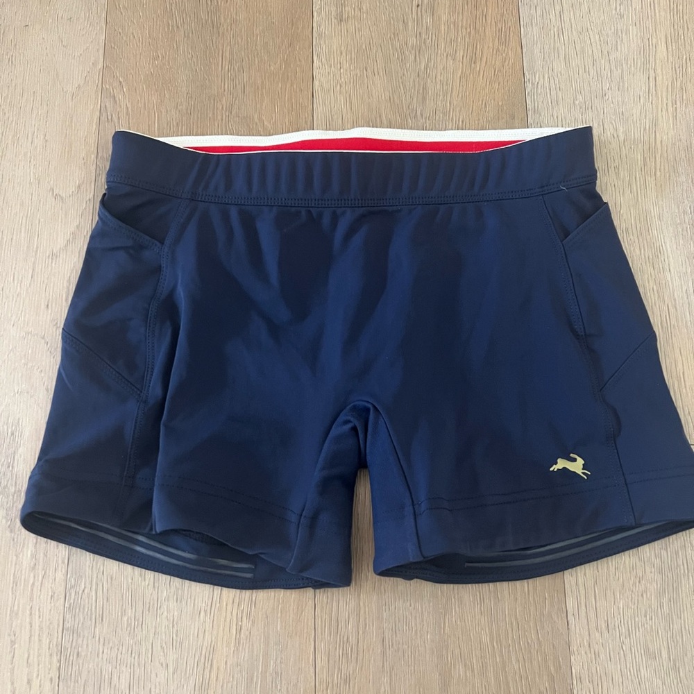 Tracksmith Navy Blue Athletic Shorts